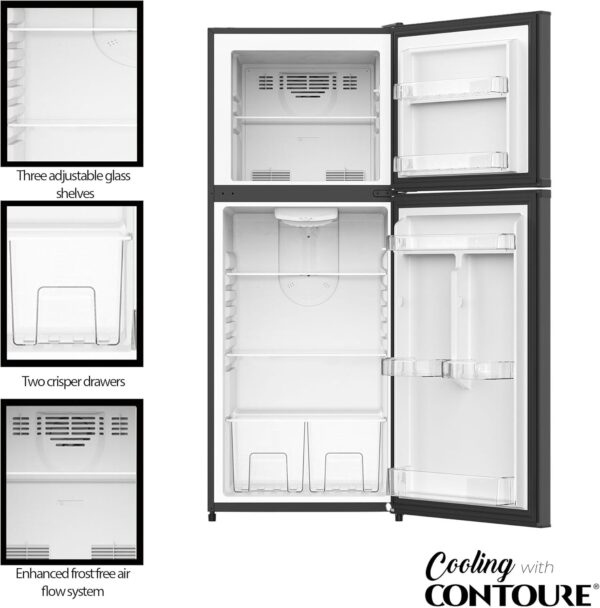 rv refrigerator. 10.7 cu.ft. | mobile lifestyle approved | space saving design | customizable cooling | energy efficient for off grid living | r 1088bk 12v