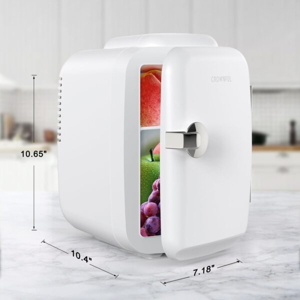 crownful 4 liter/6 can mini fridge