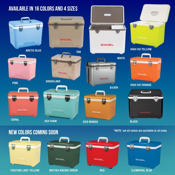 engel 19qt american flag drybox cooler