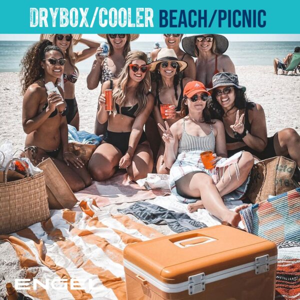 engel 19qt american flag drybox cooler